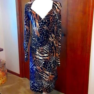 Evan-Picone Ladies Wrap Dress